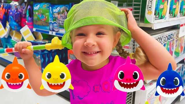 Playtime Video: Play with baby sharks in the underwater world img