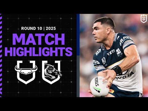 NRL Match Highlights 2025 | Cowboys v Panthers | Round 10 img