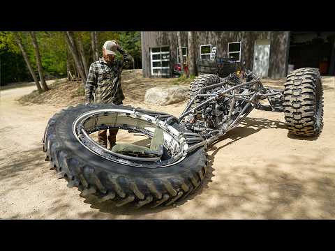 3x3 monster trike steering test... img