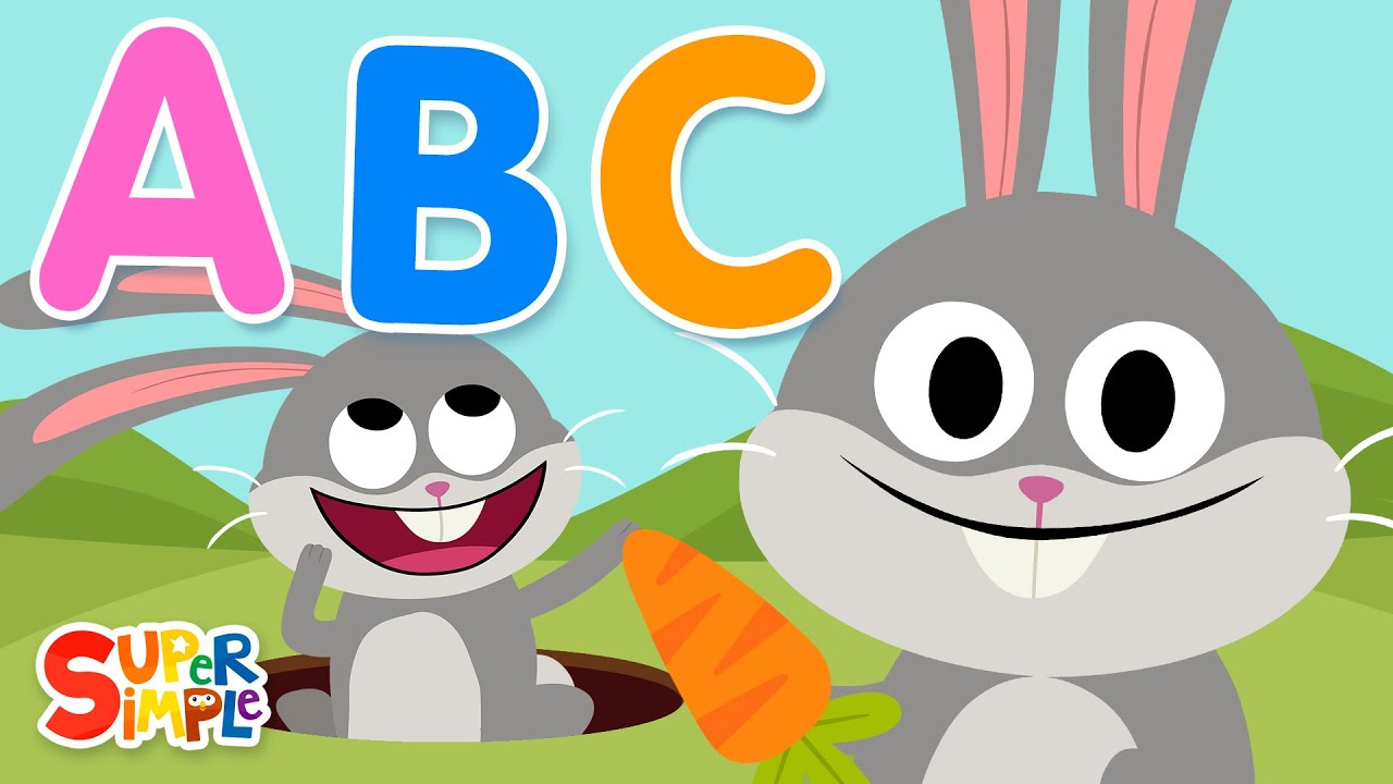 ABC Hop | Hop Along Alphabet Songs For Kids! | Super Simple Songs img
